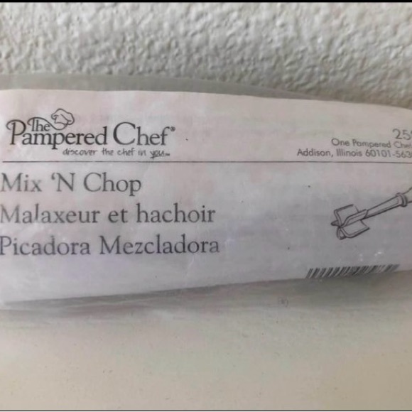 NEW in package Pampered Chef MIX n CHOP - Picture 3 of 3